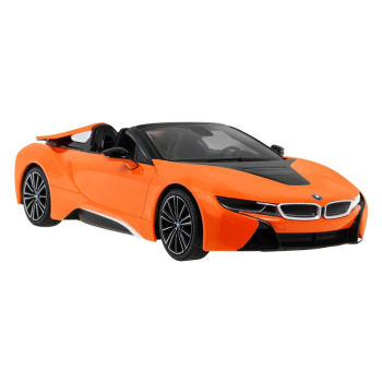 BMW i8 Roadster pomarańczowy RASTAR model 1:12 Zdalnie sterowane auto + pilot 2,4 GHz